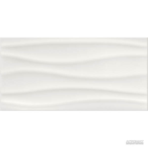 Плитка Opoczno Basic Palette WHITE WAVE глянец 9×600×297