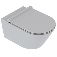 Подвесной безободковый унитаз Catalano New Zero NewFlush, cemento satinato