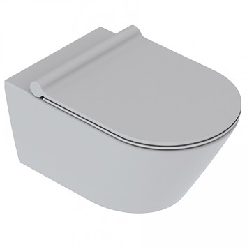 Подвесной безободковый унитаз Catalano New Zero NewFlush, cemento satinato