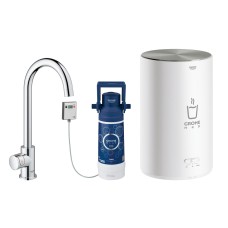 Смеситель и бойлер для раковины GROHE Red Mono M-size 30085001