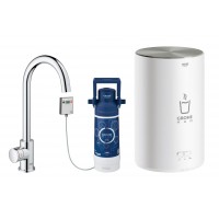 Смеситель и бойлер для раковины GROHE Red Mono M-size 30085001