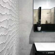Плитка Venis Baltimore CONTOUR WHITE 12×1000×333 под бетон