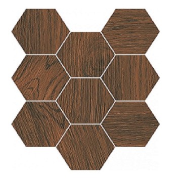 Декор Opoczno FINWOOD OCHRA MOSAIC HExAGON 11×337×280
