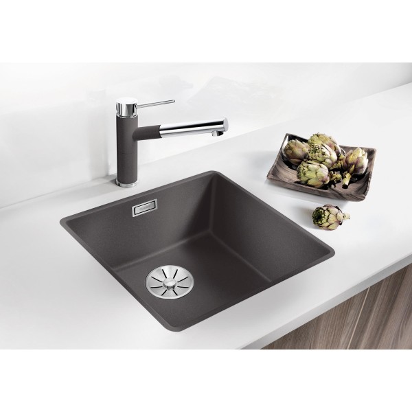 Мойка для кухни Blanco Subline 400-F антрацит  523475