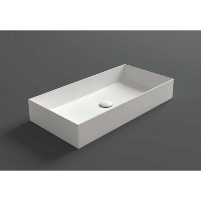 Раковина накладная на столешницу Simas Agile 80x40 см (AG80)