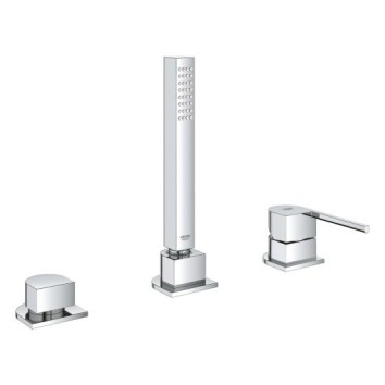Grohe Plus Смеситель однорычажный для ванны на 3 отверстия (23845003)