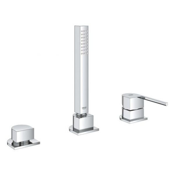 Grohe Plus Смеситель однорычажный для ванны на 3 отверстия (23845003)