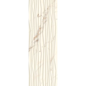 Плитка стінова Serene Bianco RECT STR 250x750x9 Paradyz