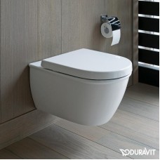Подвесной безободковый унитаз Duravit Rimless Darling New 2563090000