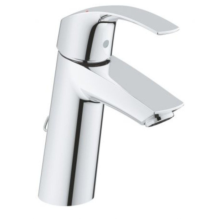 Grohe Eurosmart Смеситель однорычажный для раковины M-Size с цепочкой (23323001)