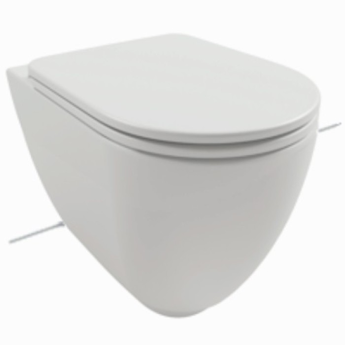 Пристенный унитаз Hatria Fusion Alchemy (A0YxVD01)