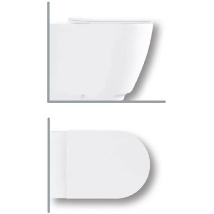 Пристенный унитаз Hatria Fusion Alchemy (A0YxVD01) Пристенный унитаз Hatria Fusion Alchemy (A0YxVD01)