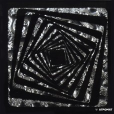 Плитка Grand Kerama КВАДРАТ платина рифл. 8×66×66 для пола для ванной и кухни