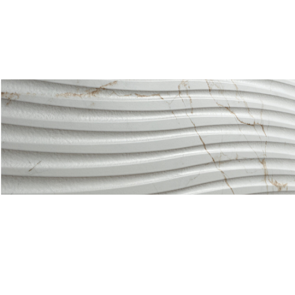 Плитка PERONDA DUAL WHITE DECOR SP/33,3X100/R 10×1000×333 под мрамор