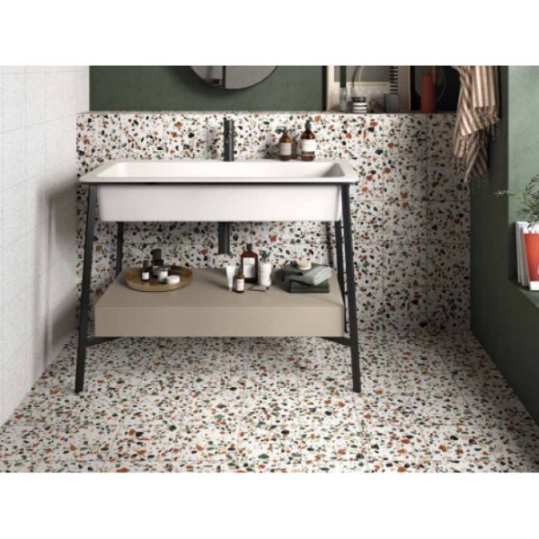 Керамогранит ABK 0005892 PLAY DOTS MULTIWHITE NAT 8×200×200