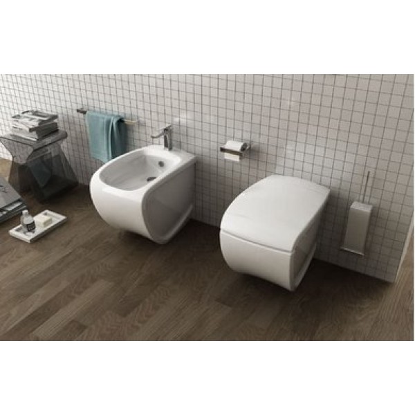Напольный унитаз Artceram Hi-Line (HIV002 03;00) black glossy