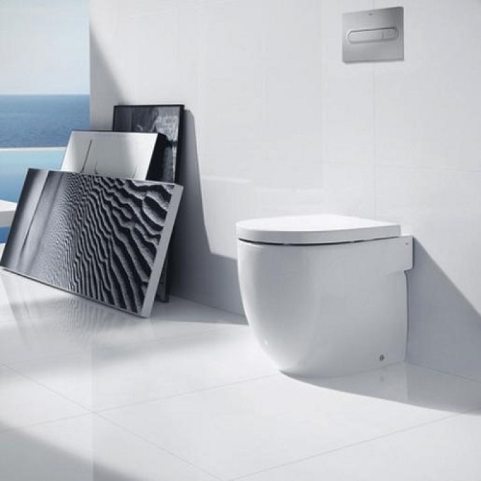 Унитаз пристенный Roca Meridian-N (A347247000) без сиденья Унитаз пристенный Roca Meridian-N (A347247000) без сиденья