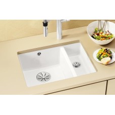 Мойка для кухни Blanco Subline 350/150-U Ceramic белый 523747
