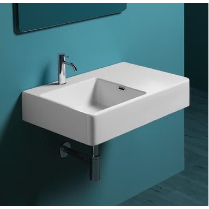 Керамическая раковина 75 см Simas Top-Lavabi QU75S