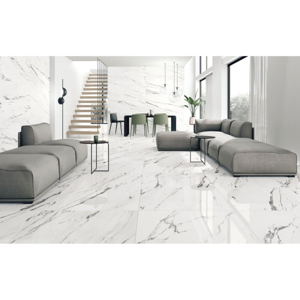 Керамогранит PERONDA STATUARIO PLUS/2/EP 11×900×900 под мрамор
