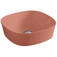 Керамическая раковина 42 см Artceram Ghost, red coral (GHL001 14;00)