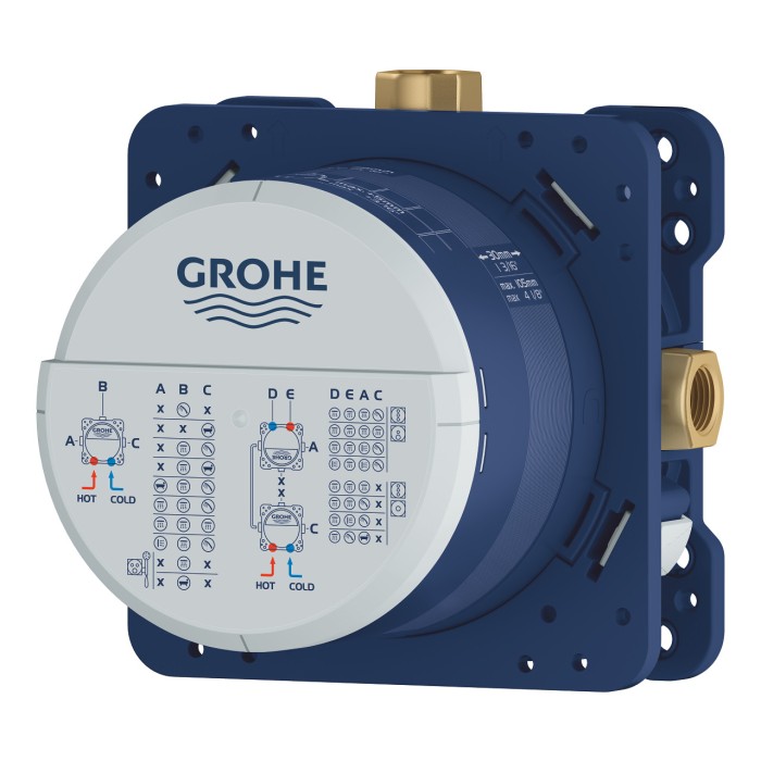 Плитка керамогранит Grohe Grohtherm SmartControl душевая система 34615SC0 для пола