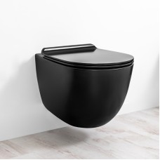 Унитаз подвесной безободковый Simas Vignoni с крышкой soft close (VI 18+VI 004)