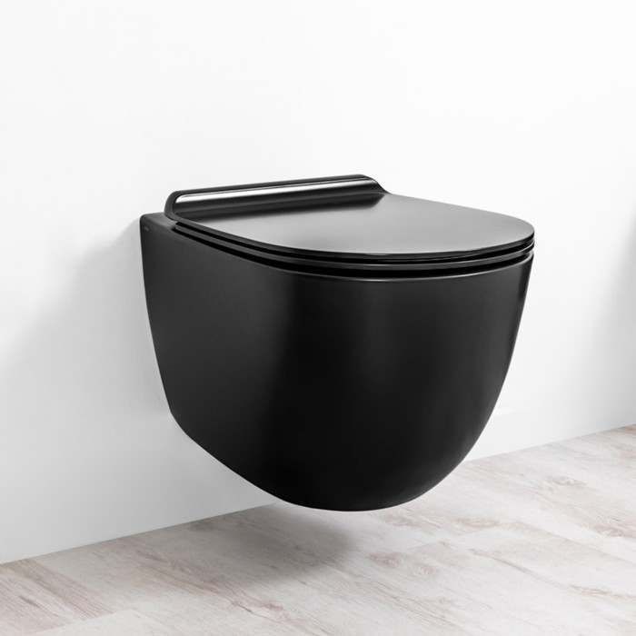 Унитаз подвесной безободковый Simas Vignoni с крышкой soft close (VI 18+VI 004)