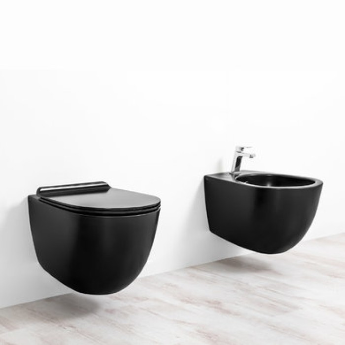 Унитаз подвесной безободковый Simas Vignoni с крышкой soft close (VI 18+VI 004)