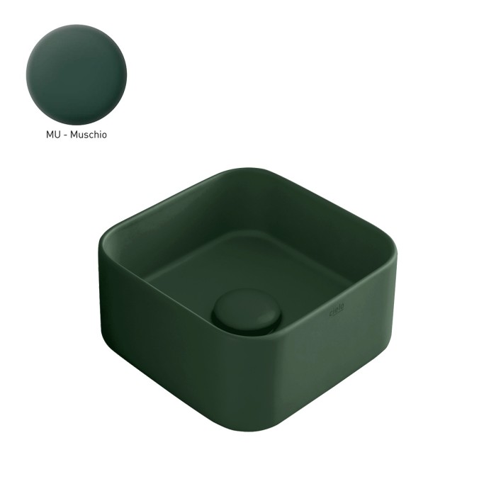 Раковина накладная 25 см Cielo Shui Comfort Minimo