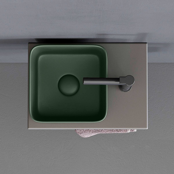 Раковина накладная 25 см Cielo Shui Comfort Minimo