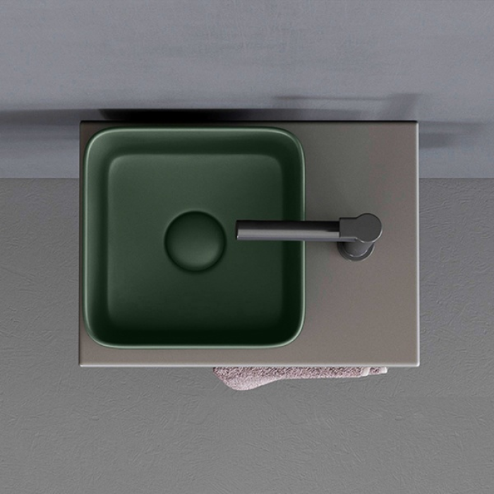 Раковина накладная 25 см Cielo Shui Comfort Minimo