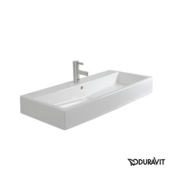 Плитка керамогранит Керамическая раковина 80 см Duravit Vero, белая 0454800027 для пола