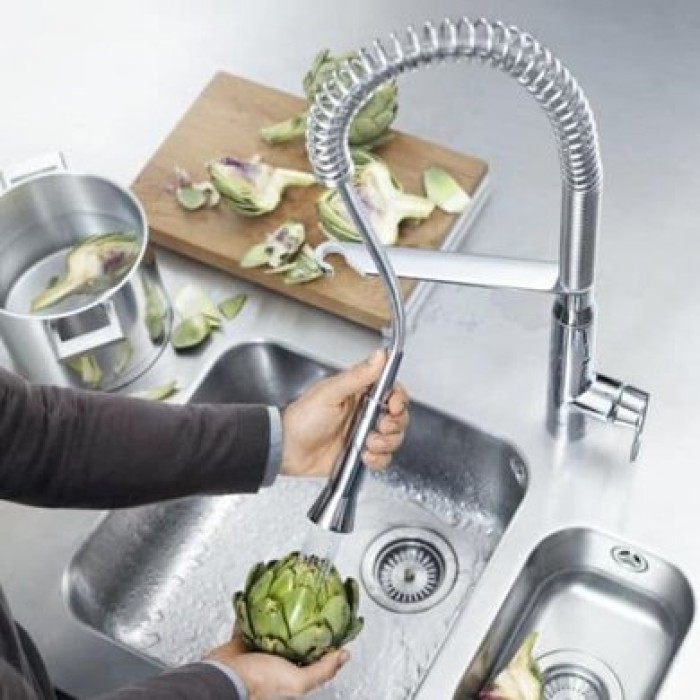 Сенсорный смеситель для раковины GROHE K7 Foot Control 30312000