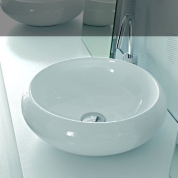 Керамическая раковина 43 см Artceram Tao, white glossy (TOL001 01;00)