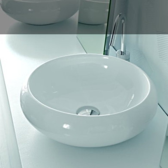 Керамическая раковина 43 см Artceram Tao, white glossy (TOL001 01;00)