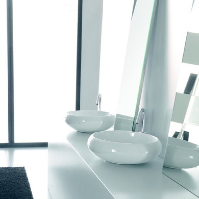 Керамическая раковина 43 см Artceram Tao, white glossy (TOL001 01;00) Керамическая раковина 43 см Artceram Tao, white glossy (TOL001 01;00)