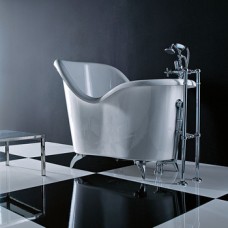 Gruppo Treesse Moulin Ванна в классическом стиле 135x83xh101 см, цвет белый, хром