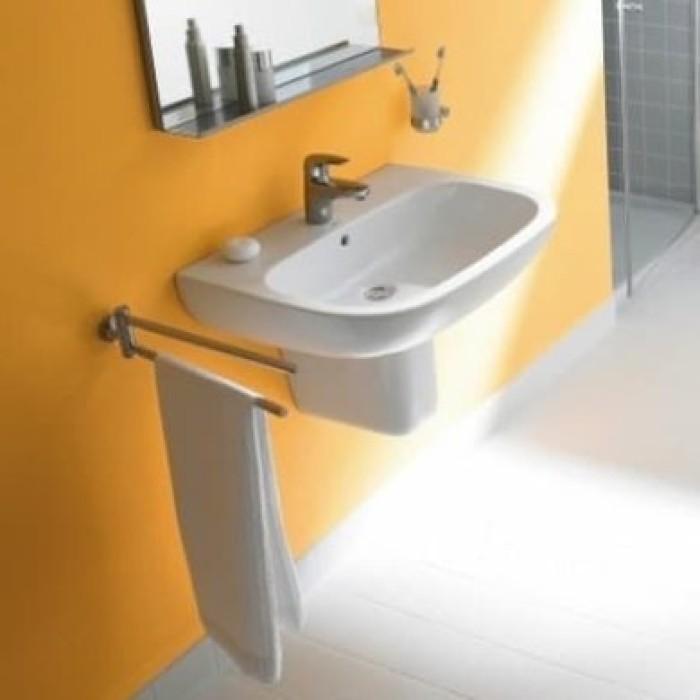 Плитка керамогранит Керамическая раковина 60 см Duravit D-Code 2310600000 для пола