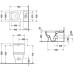 Плитка керамогранит Чаша унитаза Big Toilet Duravit Starck 3 2104090000 для пола Плитка керамогранит Чаша унитаза Big Toilet Duravit Starck 3 2104090000 для пола