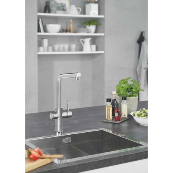 Смеситель и бойлер для раковины GROHE Red Duo L-size 30325001
