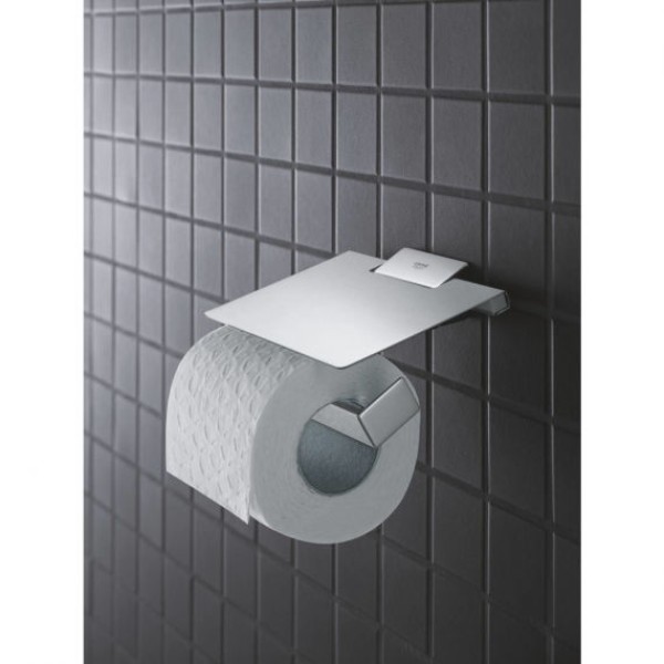 Grohe Selection Cube Держатель туалетной бумаги с крышкой (40781000)