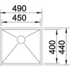 Мойка для кухни Blanco Zerox 450-U  521587