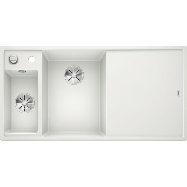 Мойка для кухни Blanco Axia III 6 S доска ясень чаша слева белый 524647