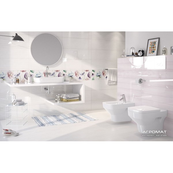 Плитка Opoczno Elegant Stripes INS FLOWER декор 10×750×250