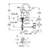 Смеситель для раковины Grohe Eurosmart cosmopolitan L-Size 32830000