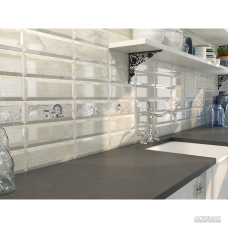 Плитка Monopole Ceramica Petra PRANZO GOLD A декор 8×300×100