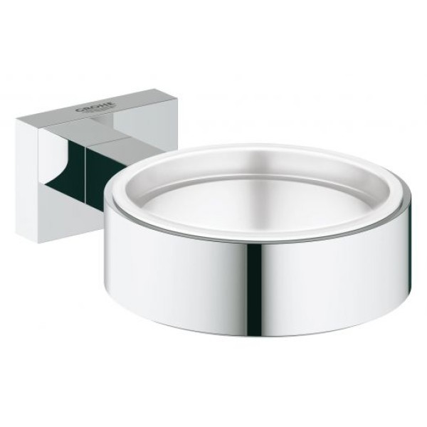 Grohe Essentials Cube Держатель для стакана или мыльницы, хром (40508001)