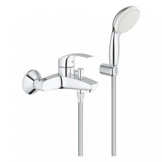 Grohe Eurosmart New Однорычажный смеситель для ванны + душевой набор (3330220A)