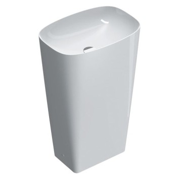 Напольная керамическая раковина 55 см Catalano Green Lux, bianco lucido